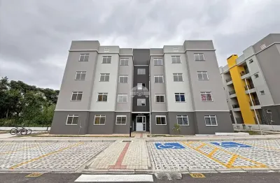 Apartamento com 2 quartos para alugar na rua minas gerais, 806, costeira, araucária, 33 m2 por r$ 1.300