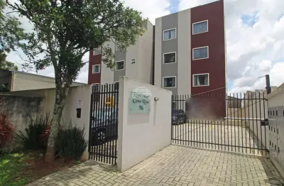 Apartamento com 2 quartos para alugar na rua arthur klas, 96, costeira, araucária, 55 m2 por r$ 1.200