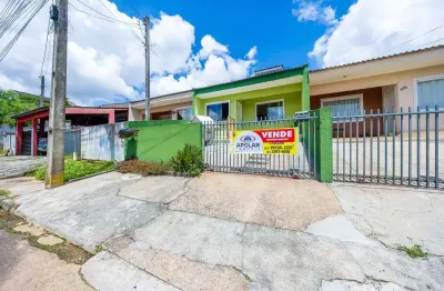 Casa com 2 quartos à venda na rua naftali, 111, cristo rei, campo largo, 60 m2 por r$ 220.000