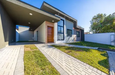 Casa com 3 quartos à venda na rua maria aparecida de oliveira, 858, loteamento são gerônimo, campo largo, 185 m2 por r$ 570.000