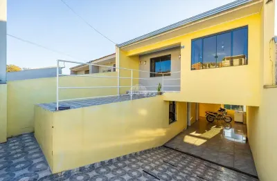 Casa com 3 quartos à venda na rua issacar, 102, cristo rei, campo largo, 108 m2 por r$ 265.000