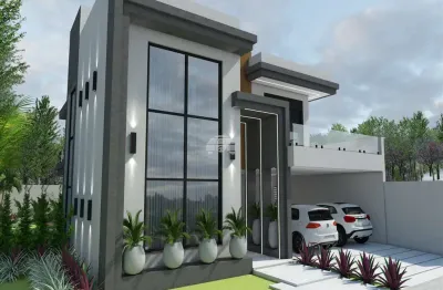 Casa em condomínio fechado com 3 quartos à venda na rua marta s. dering, 475, vila ferrari, campo largo, 131 m2 por r$ 1.850.000