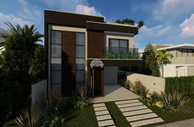 Casa em condomínio fechado com 3 quartos à venda na rua vereador alberto klemes, 35, jardim das américas, campo largo, 223 m2 por r$ 1.190.000