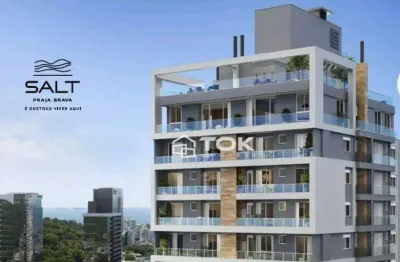 Apartamento 1 suíte + 2 dormitórios,2 vagas praia brava, itajaí, sc>