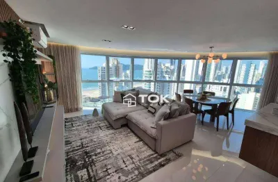 Apartamento com 3 dormitórios à venda, 131 m² por r$ 4.450.000,00 - centro - balneário camboriú/sc