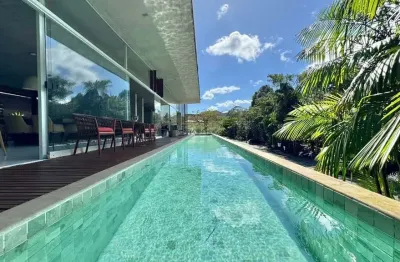 Residência contemporânea com raia privativa | praia da baleia