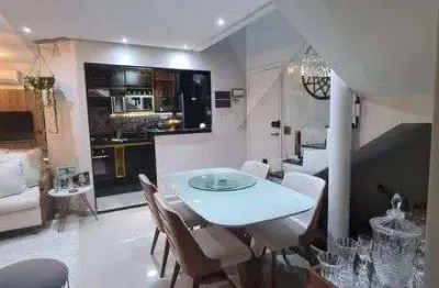 Cobertura com 3 dormitórios à venda, 96 m² por r$ 744.000,00 - vila são luiz (valparaízo) - barueri/sp