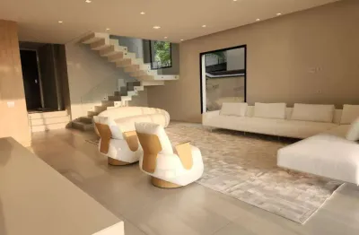 Casa à venda em santana de parnaíba, alphaville, com 4 suítes, com 400 m², gênesis 2