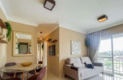 Apartamento para alugar em barueri, aldeia, com 2 quartos, com 57 m², condomínio vitalle home club