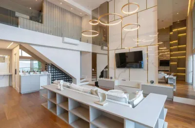 Apartamento duplex à venda em barueri, condomínio centro comercial alphaville, com 4 suítes