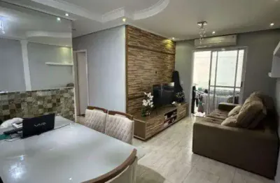 Apartamento à venda em barueri, jardim tupanci, com 3 quartos, com 80 m²