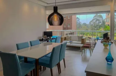 Apartamento à venda em santana de parnaíba, alphaville, com 3 suítes, com 136 m²