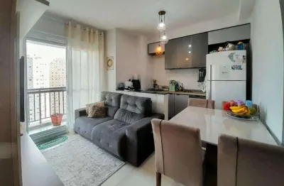 Apartamento à venda em barueri, jardim tupanci, com 2 quartos, com 46 m²