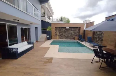 Casa à venda em santana de parnaíba,  alphaville, com 4 suítes, com 400 m², residencial três