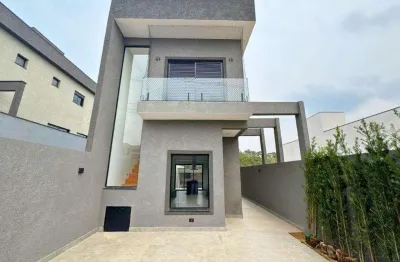 Casa à venda em santana de parnaíba, alphaville, com 3 quartos, com 135 m², condomínio nova jaguari