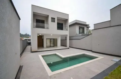 Casa à venda em santana de parnaíba, alphaville, com 4 suítes, com 316 m², new ville