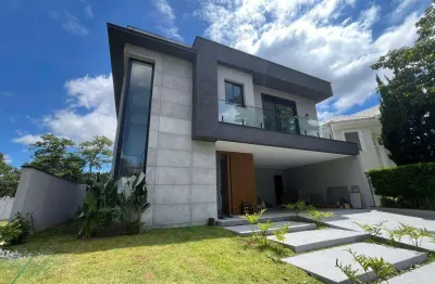 Casa à venda em santana de parnaíba,  alphaville, com 5 suítes, com 371 m², gênesis 1