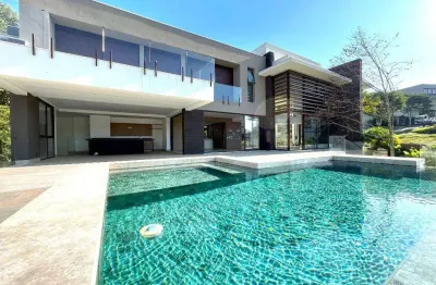 Casa à venda em santana de parnaíba, tamboré, com 4 suítes, com 1010 m², tamboré onze