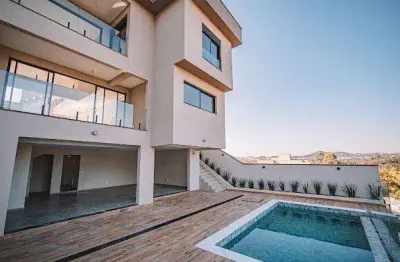 Casa à venda em santana de parnaíba, sítio do rosário, com 3 suítes, com 360 m², reserva santa anna