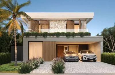 Casa à venda em santana de parnaíba, alphaville, com 4 suítes, com 285 m², residencial três