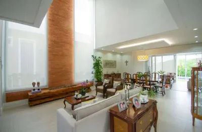 Casa para alugar em santana de parnaíba,  alphaville, com 4 suítes, com 430 m²