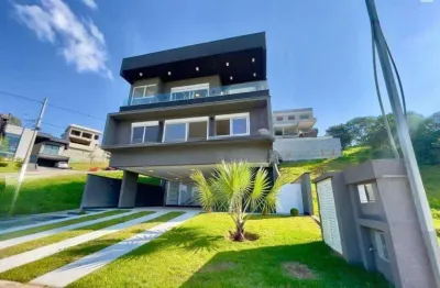 Casa à venda em santana de parnaíba, sítio do rosário, com 5 suítes, com 400 m², reserva santa anna