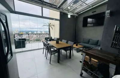 Cobertura com 2 dormitórios à venda, 160 m² por r$ 1.790.000,00 - jardim tupanci - barueri/sp