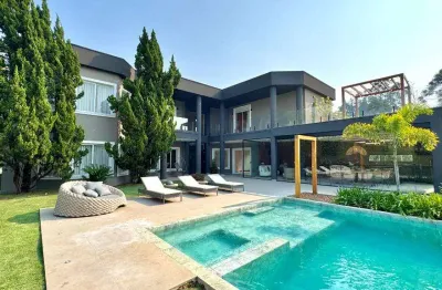 Casa à venda em barueri, residencial tamboré, com 5 suítes, com 780 m², tamboré um