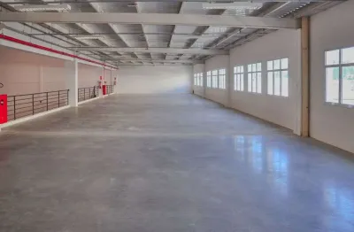 Galpão de módulo duplo para alugar, 2170 m² por r$ 60.750/mês - itapevi - itapevi/sp