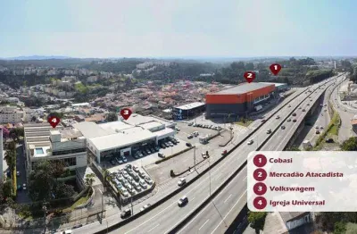 Galpão para alugar em cotia, jardim rosalina, com 540 m²
