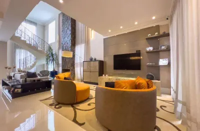 Casa à venda em barueri, alphaville, com 3 suítes, com 435 m², villa solaia residencial