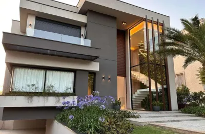 Casa à venda em barueri, centro comercial jubran, com 5 suítes, com 630 m², condomínio tamboré dez