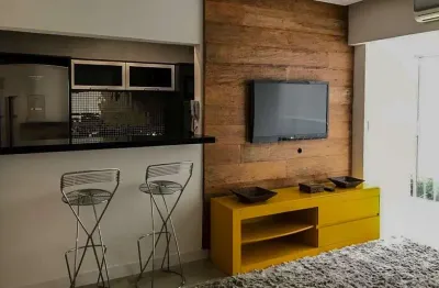 Apartamento com 2 dormitórios para alugar, 79 m² por r$ 6.000/mês - edifício monte carlo - barueri/sp