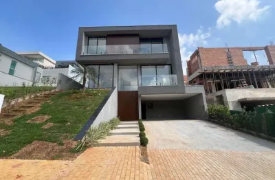 Casa à venda em santana de parnaíba, alphaville, com 4 suítes, com 420 m², residencial burle marx