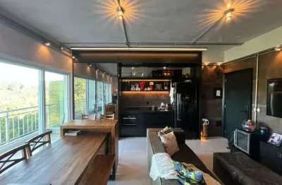 Apartamento com 1 dormitório à venda, 50 m² por r$ 710.000,00 -  alphaville - santana de parnaíba/sp