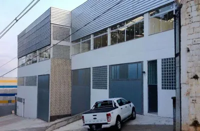 Galpão para alugar, 1100 m² por r$ 25.000/mês - recanto sombra do ipê - santana de parnaíba/sp