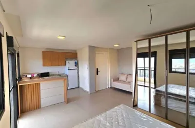 Flat com 1 dormitório para alugar, 40 m² por r$ 4.650,00/mês - alphaville - barueri/sp