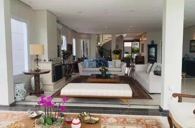 Sobrado à venda em santana de parnaíba, residencial dez (alphaville), com 5 suítes, com 950 m²