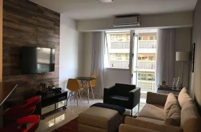 Flat à venda e para alugar em barueri, alphaville, com 1 quarto, com 57 m²