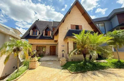 Casa para alugar em santana de parnaíba, alphaville, com 5 suítes, com 663 m², gênesis 2