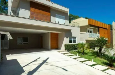 Casa à venda em barueri, jd itaqui, com 4 suítes, com 285 m², condomínio morada da serra