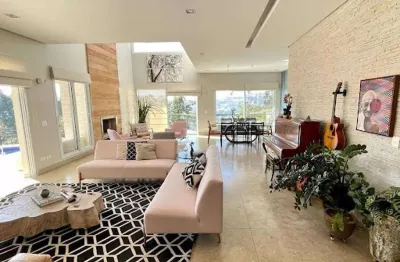 Casa à venda em santana de parnaíba, alphaville, com 4 suítes, com 580 m², gênesis 1