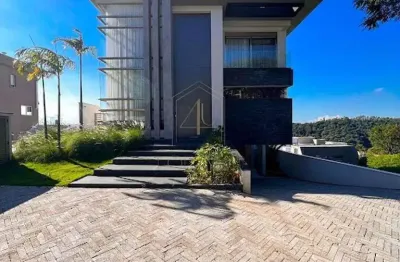 Casa à venda em santana de parnaíba, alphaville, com 4 suítes, com 490 m², genesis 2