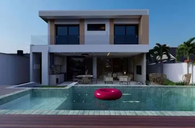 Casa à venda em santana de parnaíba,  alphaville, com 4 suítes, com 440 m², gênesis 2