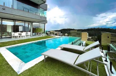 Casa à venda em santana de parnaíba, alphaville, com 4 suítes, com 472 m², genesis 2