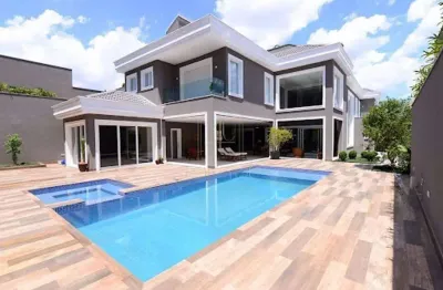 Casa à venda em santana de parnaíba, tamboré, com 5 suítes, com 1005 m², tamboré dois