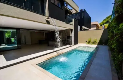 Casa à venda em santana de parnaíba, alphaville, com 5 suítes, com 433 m², tamboré onze