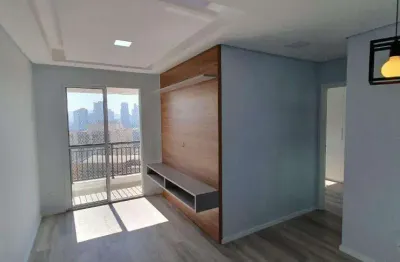 Apartamento para alugar em barueri, jardim tupanci, com 1 quarto, com 48 m²