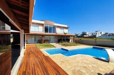 Casa à venda em porangaba, condomínio ninho verde i eco residence, com 6 quartos, com 500 m²