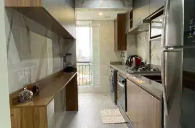 Apartamento à venda em barueri, jardim tupanci, com 3 quartos, com 55 m²